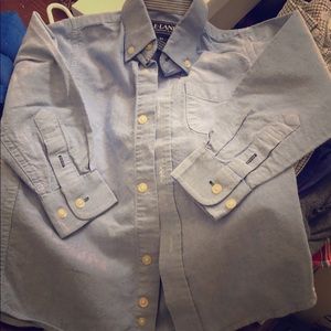 E-Land 4T light blue Oxford Button Down